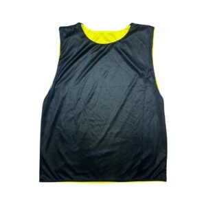 COLETE DE TREINO DUPLO AMARELO E PRETO