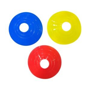 10 PÇS TREINAMENTO DE FUTEBOL BOLA JOGO DISCO AGILIDADE DISCO CONE CONJUNTO MULTI ESPORTE TREINAMENTO ESPAÇO CONES COM S