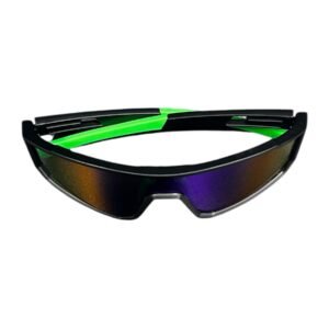 ÓCULOS DE CICLISMO DE GRANDES DIMENSÕES MASCULINO PARA BICICLETA À PROVA DE VENTO REVESTIMENTO COLORIDO ÓCULOS DE SOL ES
